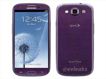 傳紫色SAMSUNG S3四月搭Sprint在美上市