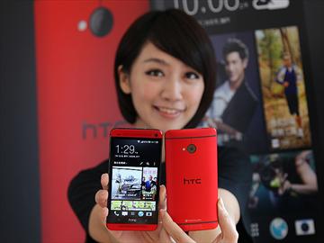 新HTC One魅麗紅單機21900 遠傳獨家全球首賣