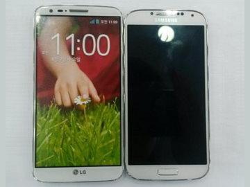 LG紐約發表會前 G2與S4實機比拚照流出