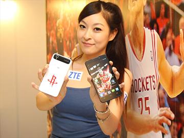 ZTE啟動運動行銷 找上火箭隊 Grand S、Memo 5S登台