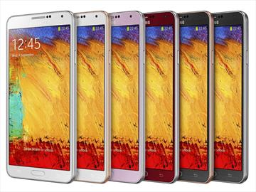 SAMSUNG Note 3新色狂洩 將有8種以上款式？