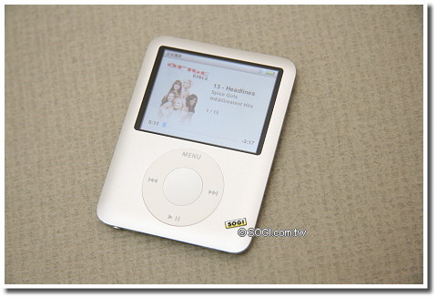 「橫向」進化 iPod nano 第三代 「橫向」進化 iPod nano 第三代