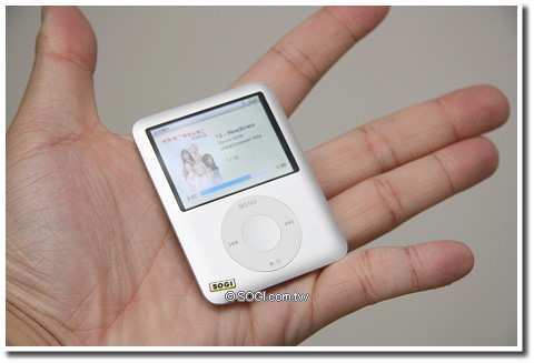 「橫向」進化 iPod nano 第三代 「橫向」進化 iPod nano 第三代
