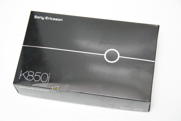 Cyber-shot 黑衣機王 SE K850i 神秘開箱 Cyber-shot 黑衣機王 SE K850i 神秘開箱