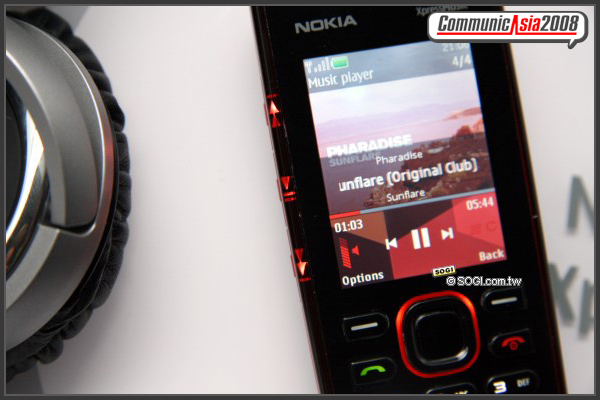 【CommunicAsia 2008】Nokia 5320、5220 XpressMusic 音樂鮮貨 【CommunicAsia 2008】Nokia 5320、5220 XpressMusic 音樂鮮貨