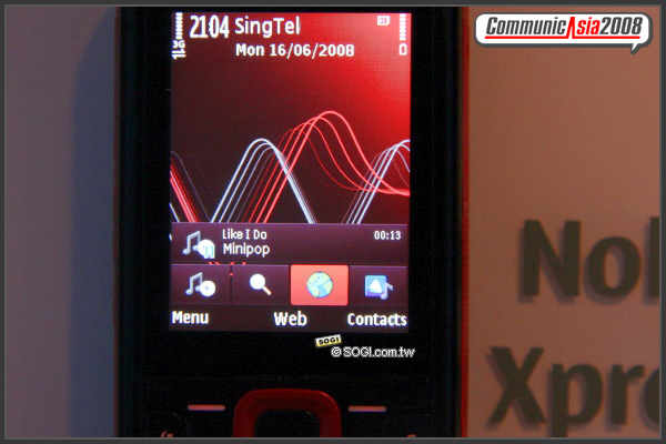 【CommunicAsia 2008】Nokia 5320、5220 XpressMusic 音樂鮮貨 【CommunicAsia 2008】Nokia 5320、5220 XpressMusic 音樂鮮貨
