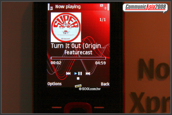 【CommunicAsia 2008】Nokia 5320、5220 XpressMusic 音樂鮮貨 【CommunicAsia 2008】Nokia 5320、5220 XpressMusic 音樂鮮貨