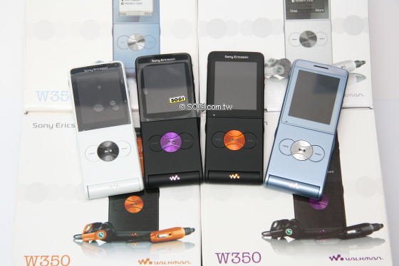 四色齊開箱! SE W350i 驚艷夏天 四色齊開箱! SE W350i 驚艷夏天