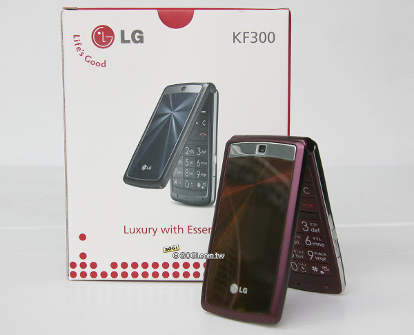 【心動開箱】LG KF300 討她歡心七千有找 【心動開箱】LG KF300 討她歡心七千有找