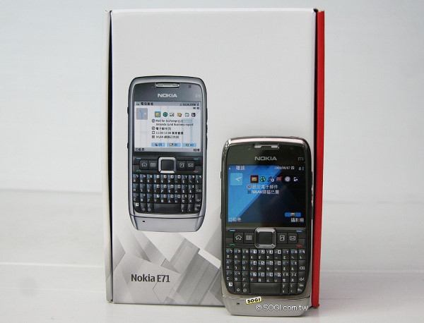 10 mm 激瘦!QWERTY 鍵盤 3.5G 商務機 Nokia E71 10 mm 激瘦!QWERTY 鍵盤 3.5G 商務機 Nokia E71