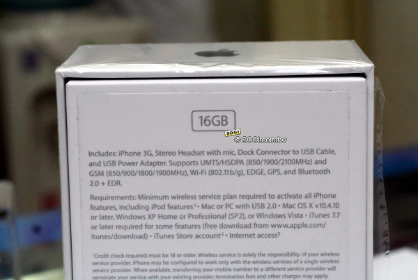 Apple 3G iPhone 破解 空降台灣 16G 開箱玩 Apple 3G iPhone 破解 空降台灣 16G 開箱玩