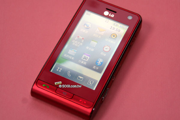 男女都愛紅 Viewty! LG KU990 紅色范特西 男女都愛紅 Viewty! LG KU990 紅色范特西