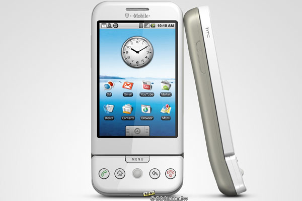 HTC 推出萬眾矚目 Google 手機 T-Mobile G1 HTC 推出萬眾矚目 Google 手機 T-Mobile G1