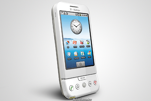 HTC 推出萬眾矚目 Google 手機 T-Mobile G1 HTC 推出萬眾矚目 Google 手機 T-Mobile G1