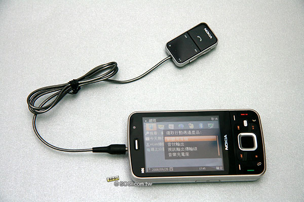 500萬畫素＋衛星導航 Nokia N96 開箱實測