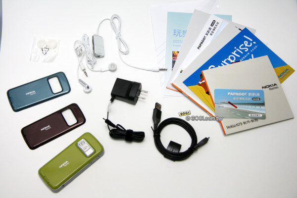 500萬不敗拍照款!Nokia N79 彩殼任你換 500萬不敗拍照款!Nokia N79 彩殼任你換