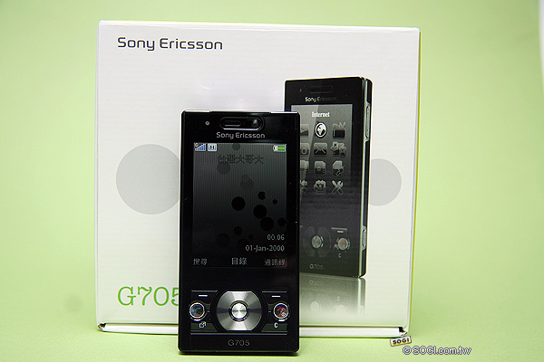 務實經典! 行動上網必備利器 SE G705 試玩 務實經典! 行動上網必備利器 SE G705 試玩