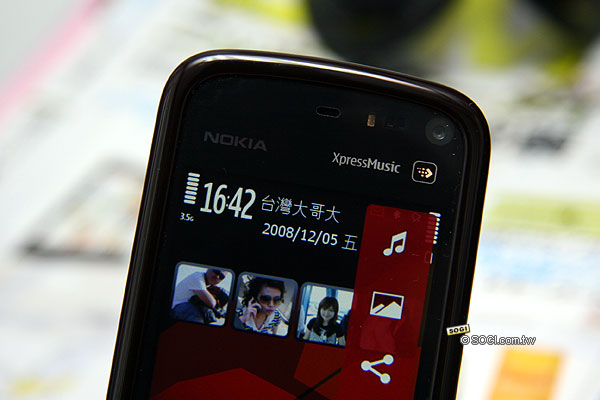 人氣紅不讓 Nokia 5800 XpressMusic 評測 人氣紅不讓 Nokia 5800 XpressMusic 評測