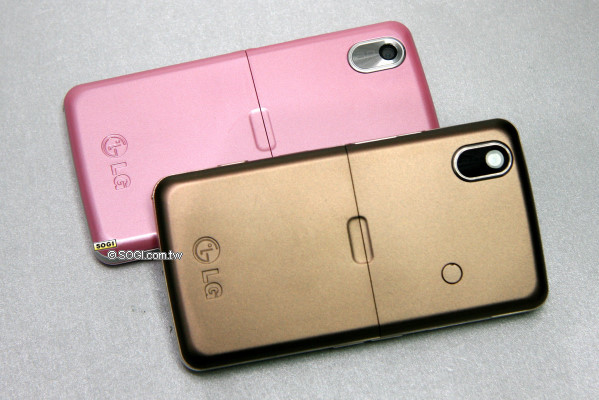 喜氣洋洋!LG KP500 金、粉雙色招好運 喜氣洋洋!LG KP500 金、粉雙色招好運
