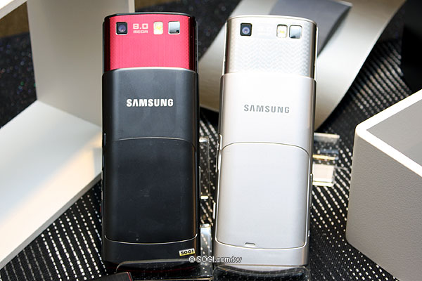 【MWC 2009】三星S8300、S7350 薄型滑蓋典範 【MWC 2009】三星S8300、S7350 薄型滑蓋典範