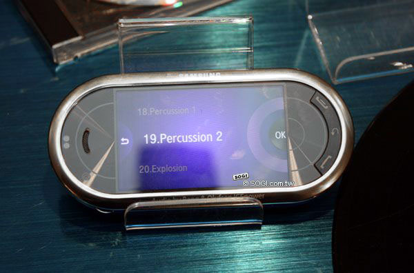 【MWC 2009】Samsung Beat音樂機 M7600/M6710  【MWC 2009】Samsung Beat音樂機 M7600/M6710