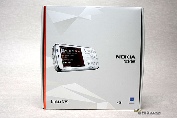 沉穩現身 Nokia N79 經典黑開箱寫真