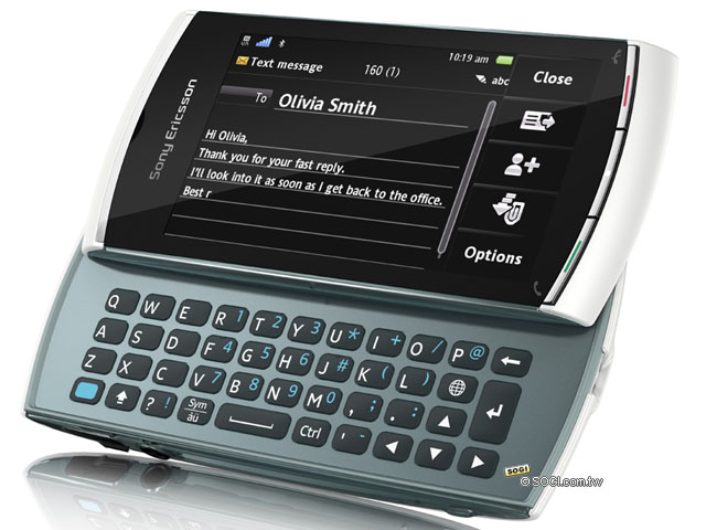 SE Vivaz pro 加上QWERTY更順手 SE Vivaz pro 加上QWERTY更順手