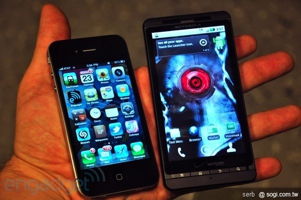MOTO Droid X 強大規格 力拚 iPhone4 MOTO Droid X 強大規格 力拚 iPhone4