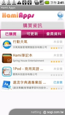 軟體商店正夯–中華電信 Hami Apps 實測 軟體商店正夯–中華電信 Hami Apps 實測