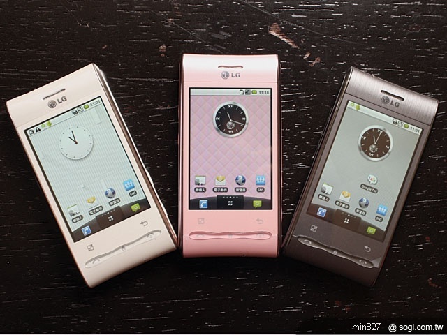 亮麗智慧機 LG GT540 單機 8,990 元 亮麗智慧機 LG GT540 單機 8,990 元