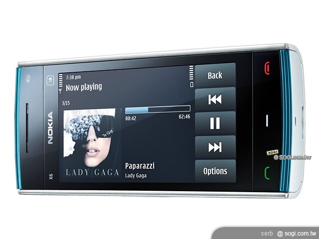 NOKIA X6、X3 推出版本更新 NOKIA X6、X3 推出版本更新