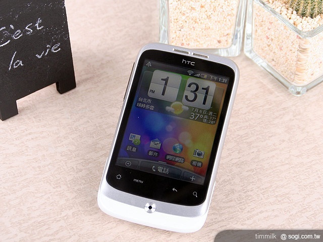 帶著渴望的野火 HTC Wildfire 帶著渴望的野火 HTC Wildfire