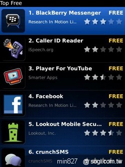 黑莓軟體市集 娛樂特搜 黑莓軟體市集 娛樂特搜