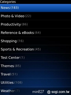 黑莓軟體市集 娛樂特搜 黑莓軟體市集 娛樂特搜