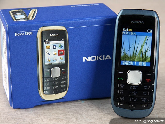 單兵注意!NOKIA 1800 新兵報到 單兵注意!NOKIA 1800 新兵報到