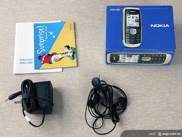 單兵注意!NOKIA 1800 新兵報到 單兵注意!NOKIA 1800 新兵報到