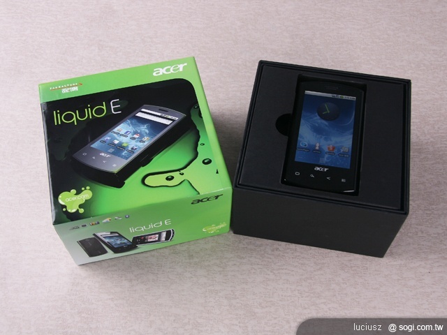 小幅改版 輕量升級 - Acer Liquid E 小幅改版 輕量升級 - Acer Liquid E