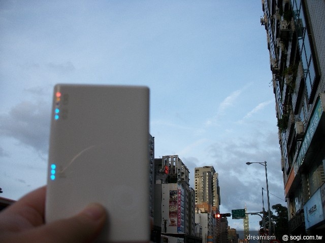 全球一動WiMAX大力玩使用測試