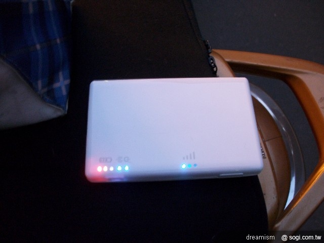 全球一動WiMAX大力玩使用測試