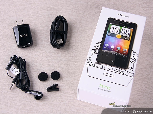 HTC Aria - 沉著穩重詠嘆機 HTC Aria - 沉著穩重詠嘆機