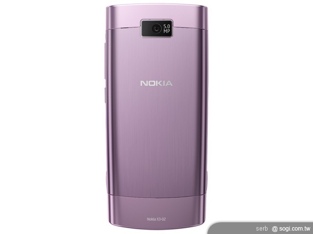 觸控+鍵盤 入門音樂機 NOKIA X3-02 發表 觸控+鍵盤 入門音樂機 NOKIA X3-02 發表