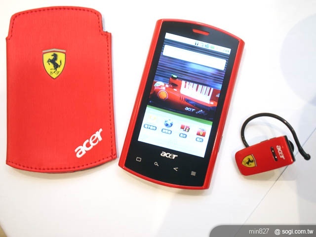 Acer Liquid E 法拉利 火紅吸睛 預購開跑! Acer Liquid E 法拉利 火紅吸睛 預購開跑!