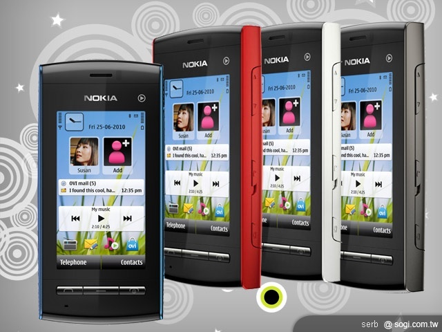 NOKIA 5250 音樂觸控機發表! NOKIA 5250 音樂觸控機發表!