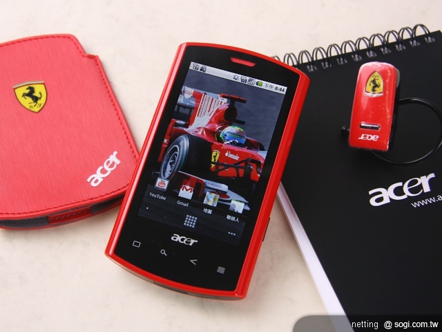 Acer Liquid E 法拉利火紅登場 Acer Liquid E 法拉利火紅登場