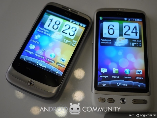 HTC 搞換色 再推白色渴望、銀色野火 HTC 搞換色 再推白色渴望、銀色野火