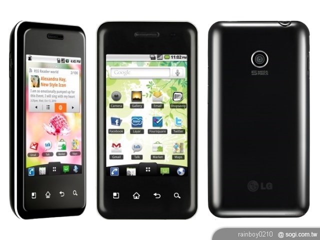 LG 發表兩款 Optimus 系列 Android 新機 LG 發表兩款 Optimus 系列 Android 新機
