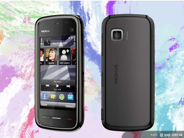 繽紛多彩NOKIA 5230 再推黑魂、勁白新色 繽紛多彩NOKIA 5230 再推黑魂、勁白新色