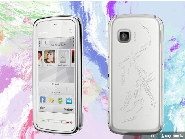 繽紛多彩NOKIA 5230 再推黑魂、勁白新色 繽紛多彩NOKIA 5230 再推黑魂、勁白新色