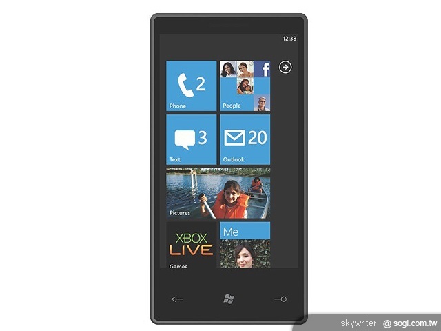 在 WP7 運作的 HTC Sense 介面曝光 在 WP7 運作的 HTC Sense 介面曝光