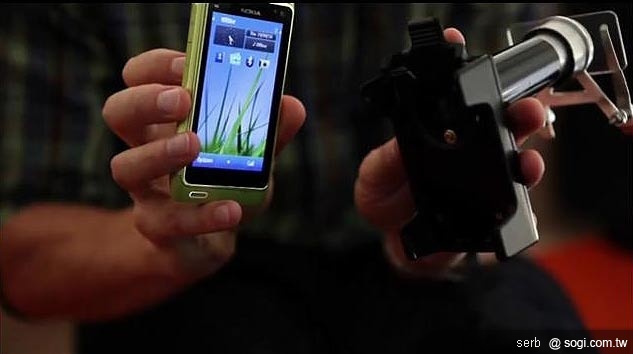 NOKIA N8 拍世界最小電影 技術高超 NOKIA N8 拍世界最小電影 技術高超